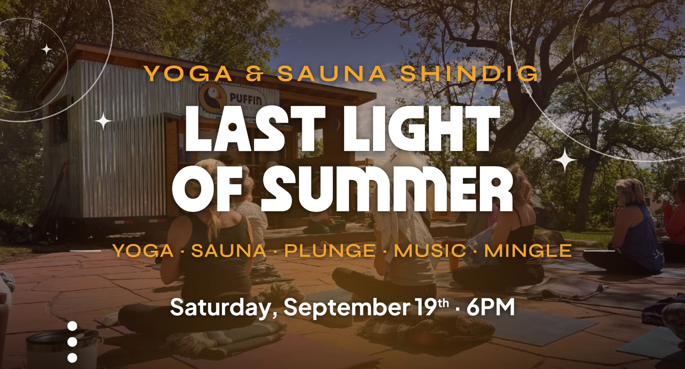 Yoga & Sauna Shindig With Kevin and Cree
